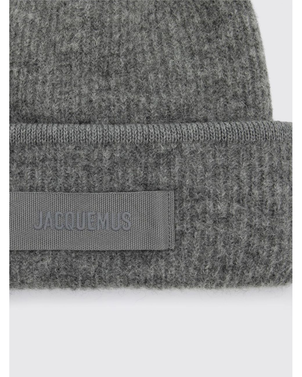 Jacquemus Gray Hat for men