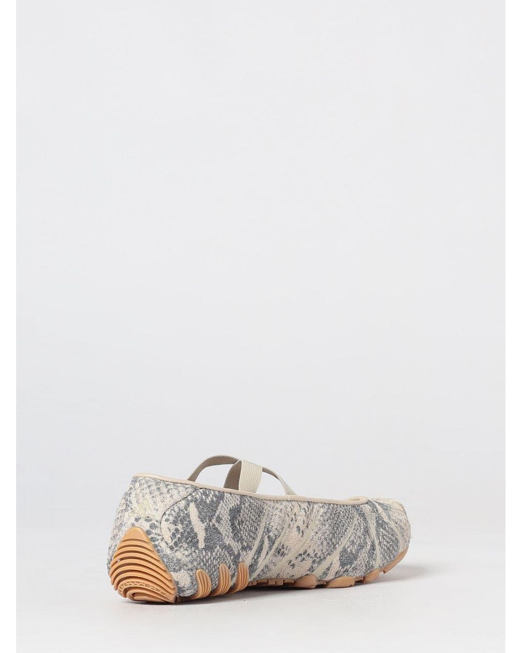 Adidas Originals White Ghost Sprint Mary Jane Ballet Flats