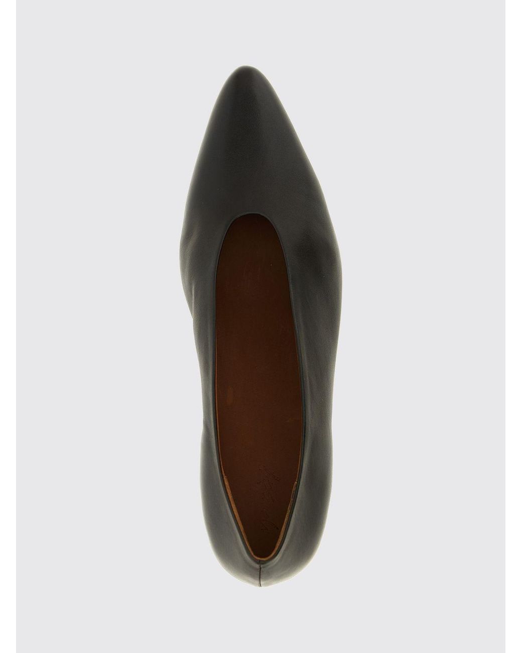 Marsèll Brown Longiforma Low-Heel Pumps