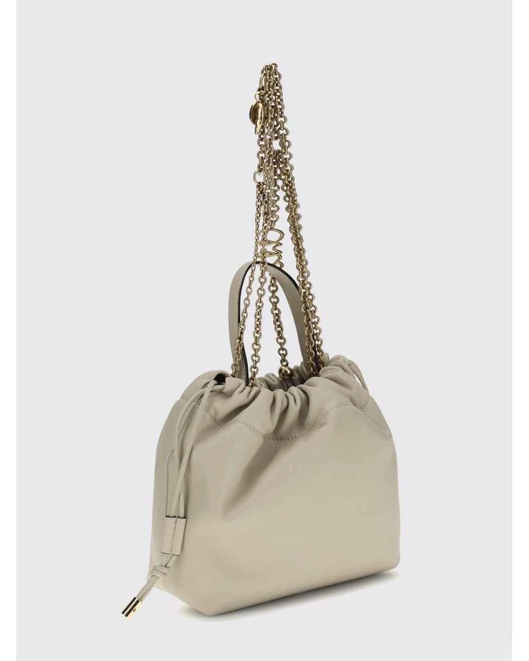 Chloé Natural ChloÉ Icons Mini Nappa Leather Bucket Bag