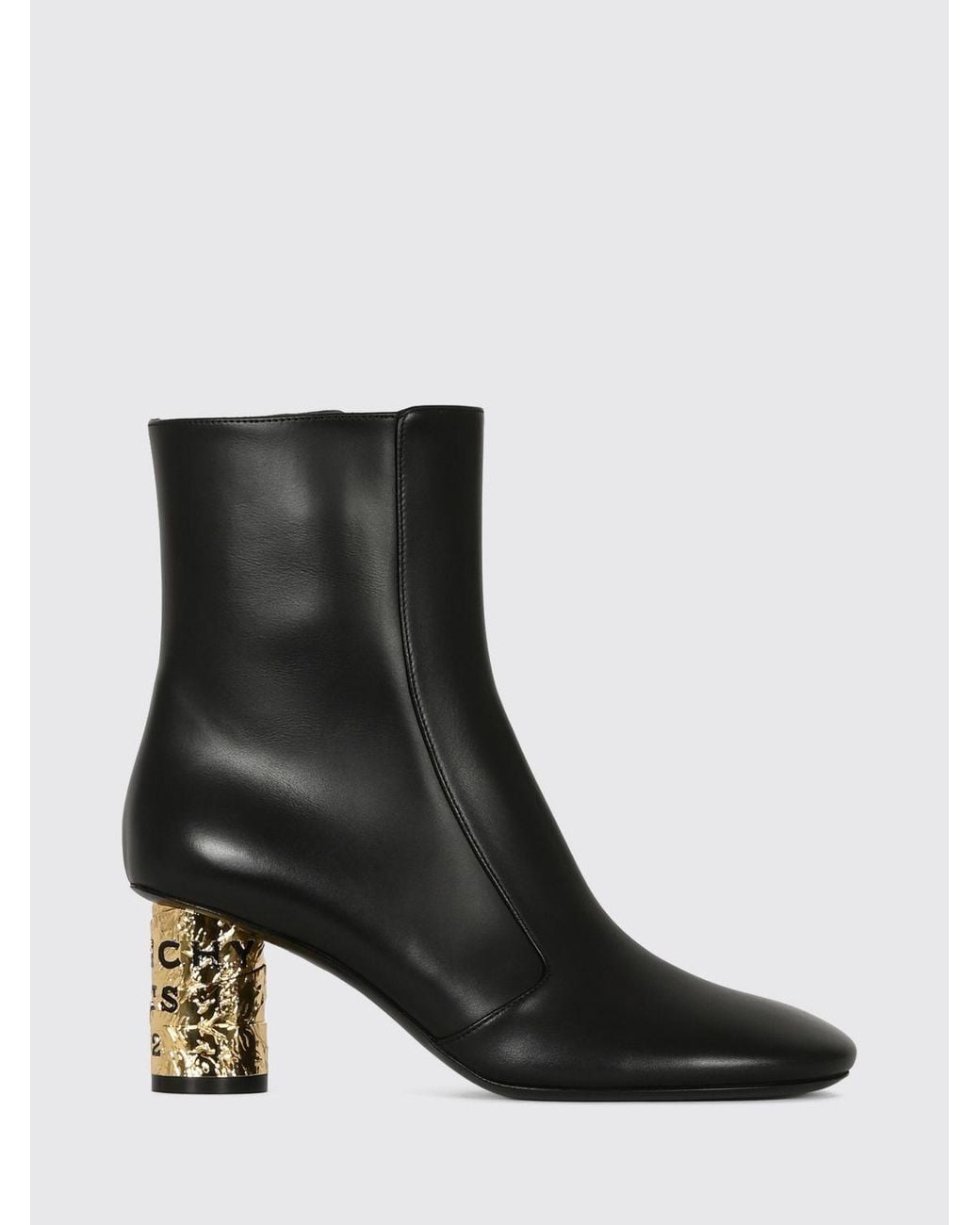 Givenchy Black Tape Ankle Boots