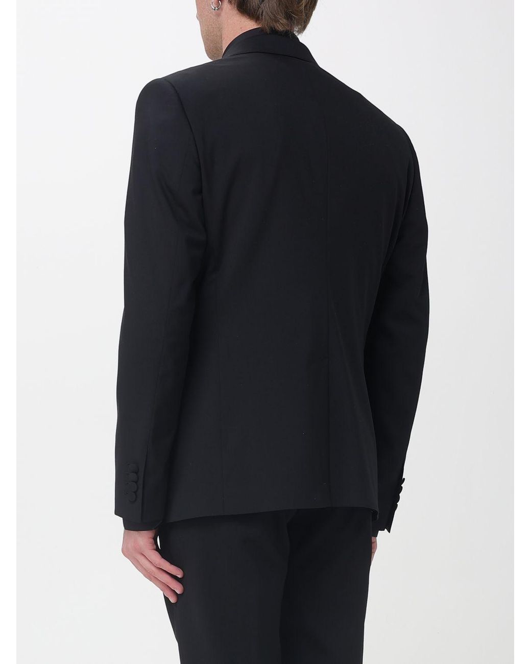 Dolce & Gabbana Blue Dolce &Amp Gabbana Single Breasted Virgin Wool Blazer for men