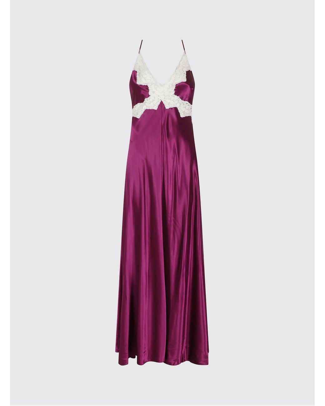 Alberta Ferretti Purple Dress