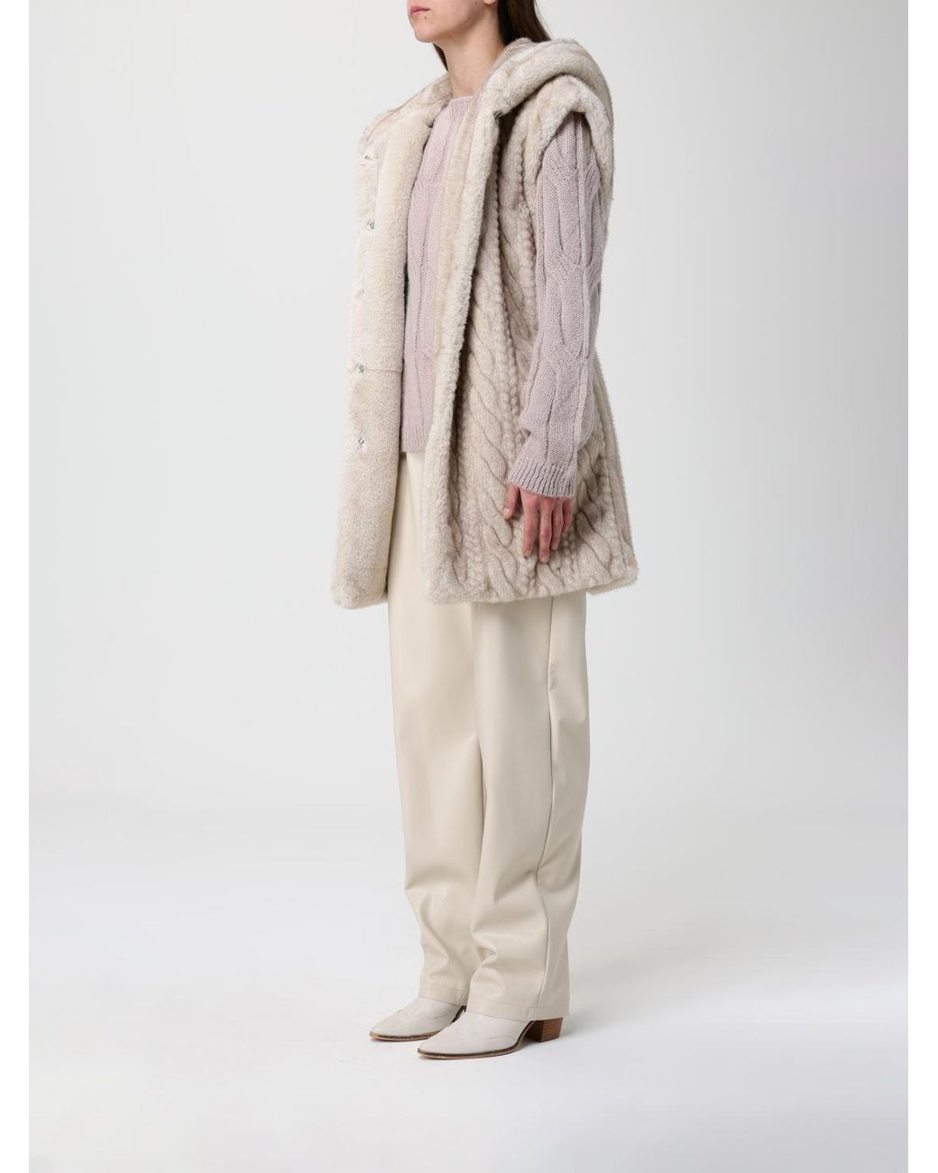 Liu Jo Natural Fur Coats