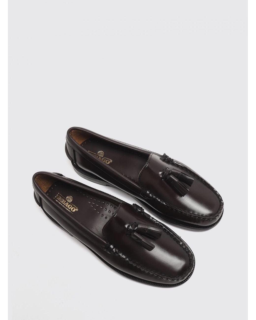 Sebago White Classic Will Smooth Calfskin Loafers With Tassels
