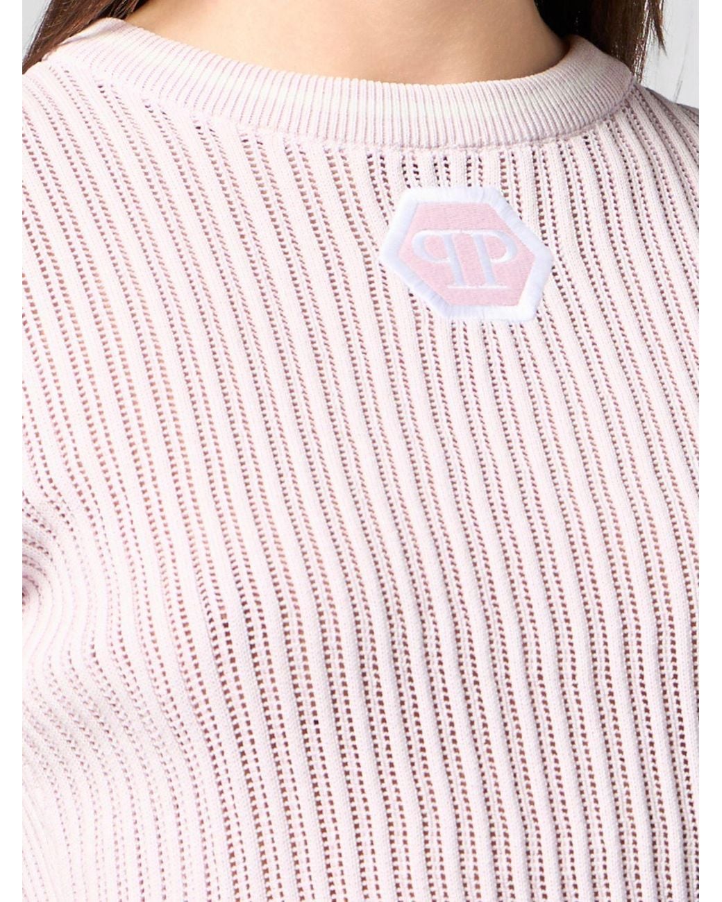Philipp Plein Pink Pullover Damen