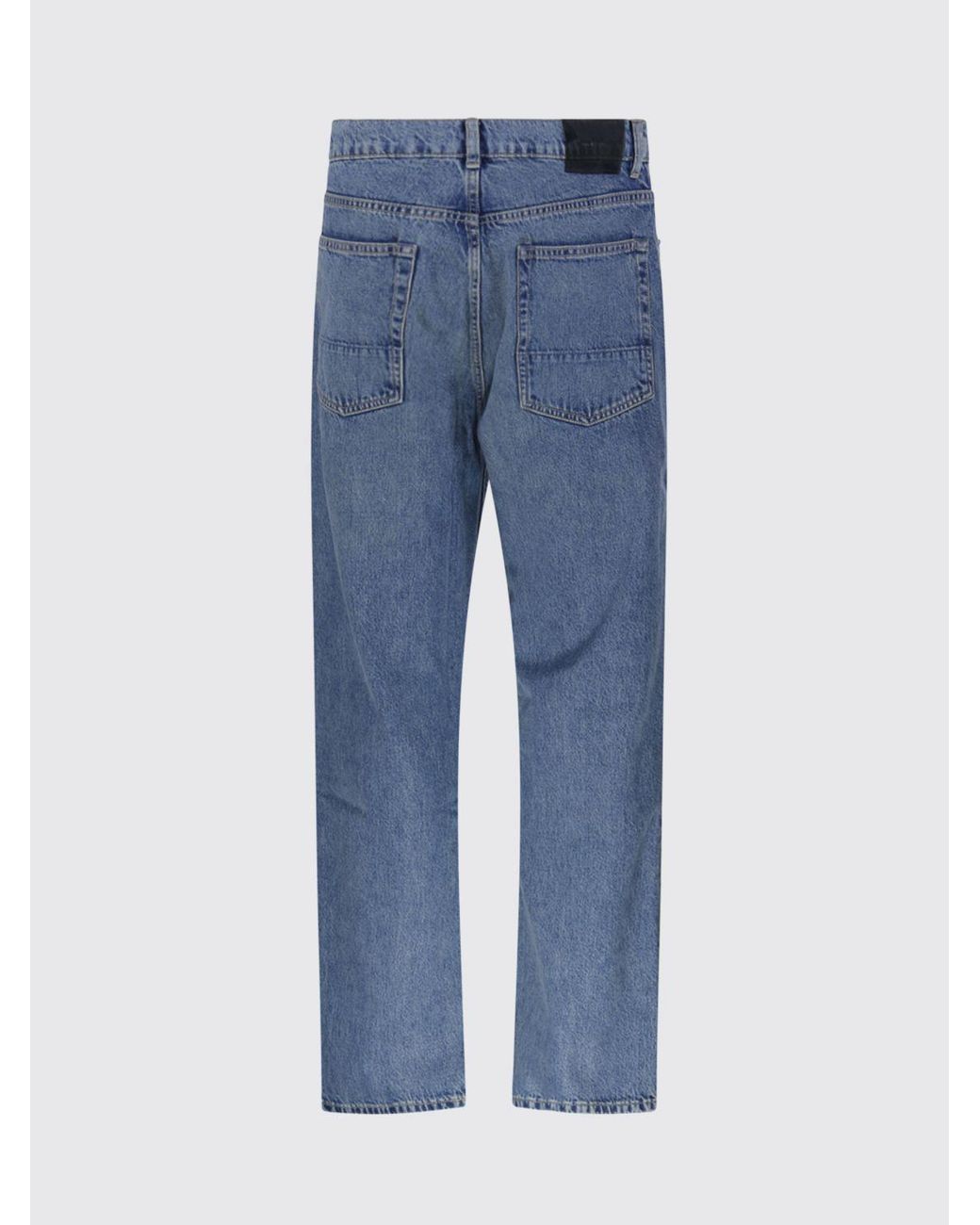 Our Legacy Blue Third Cut Mid-Rise Straight Fit Jeans for men