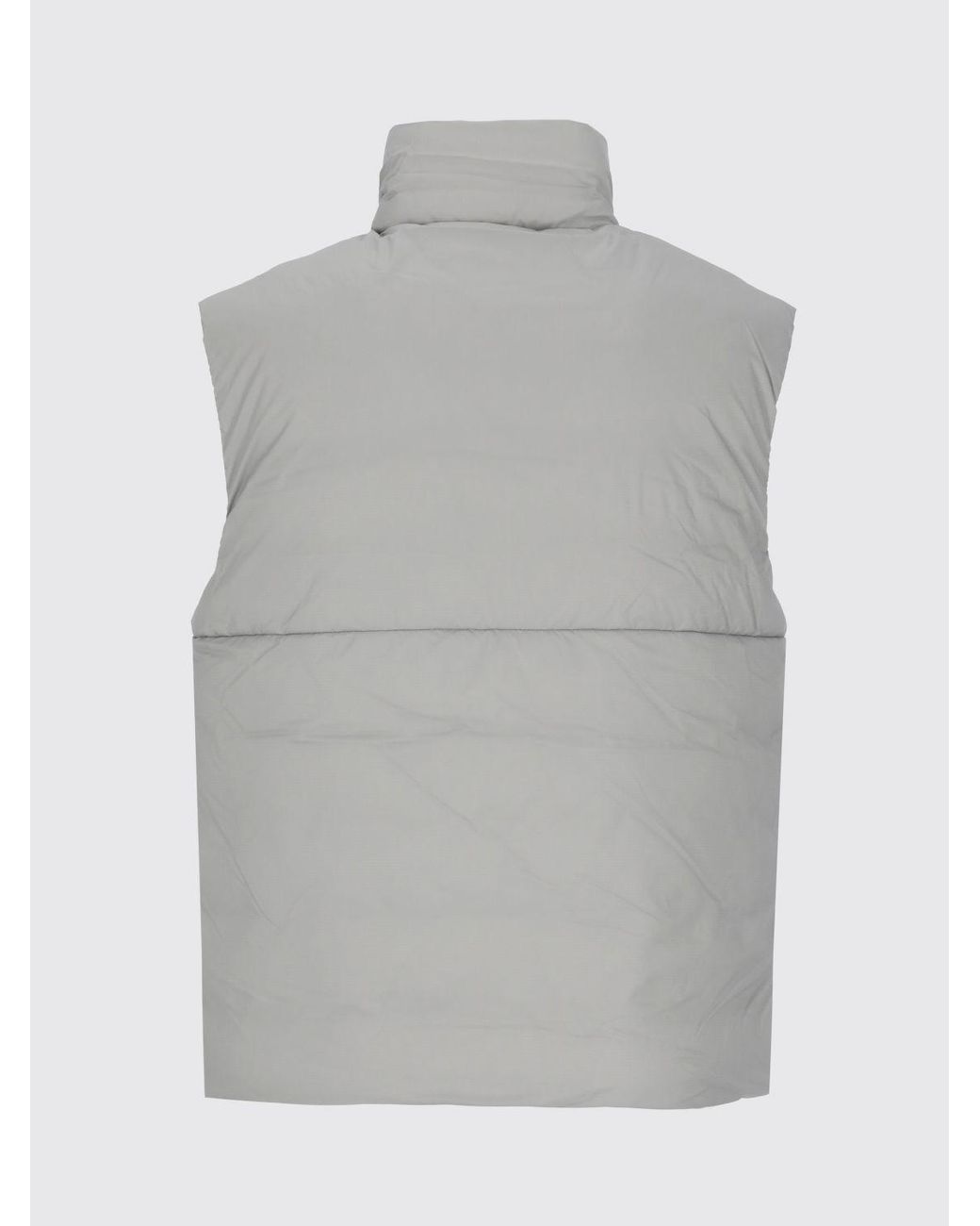 Canada Goose Gray High-Neck Quilted Water-Repellent Nylon Gilet for men