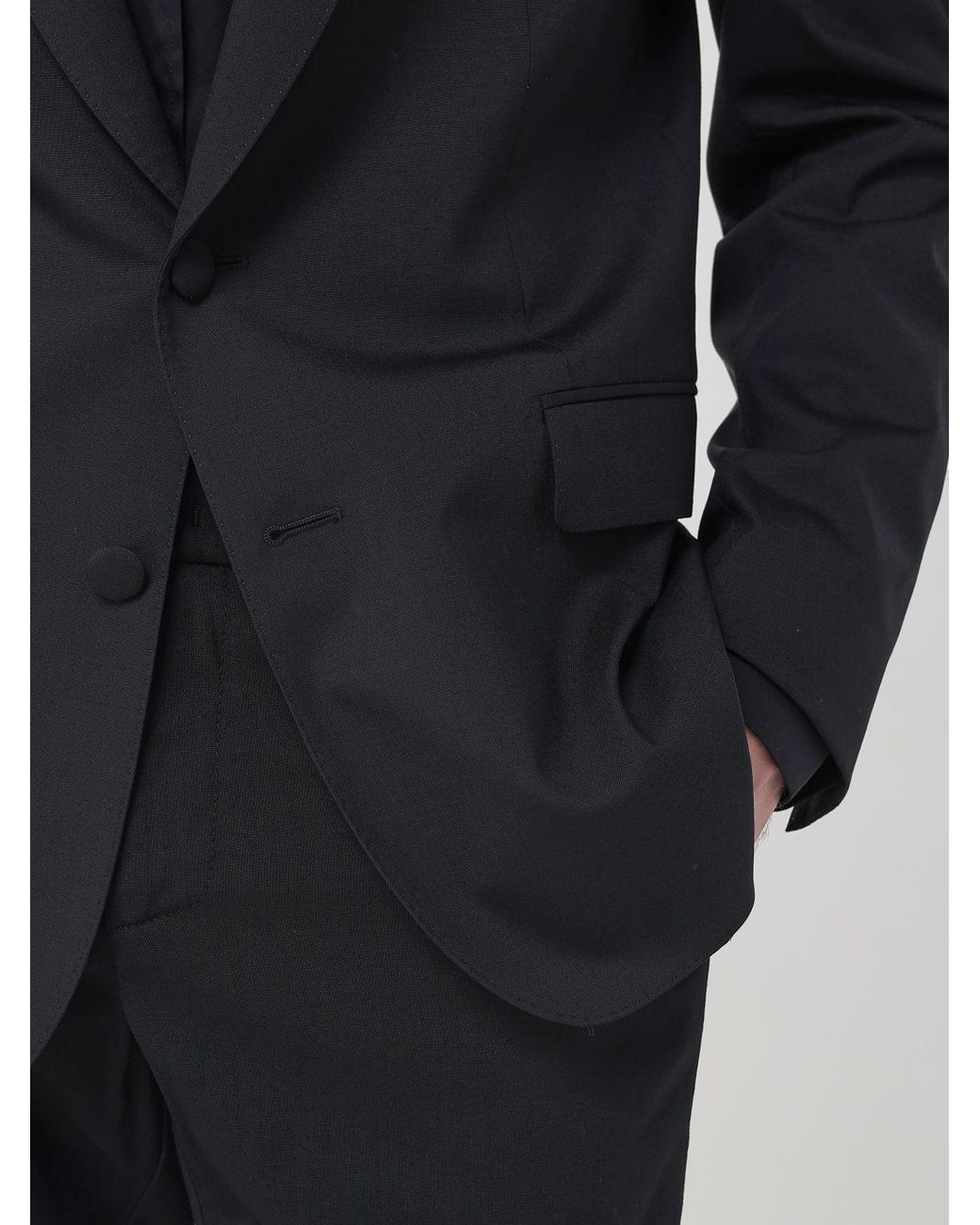 Dolce & Gabbana Blue Dolce &Amp Gabbana Single Breasted Virgin Wool Blazer for men