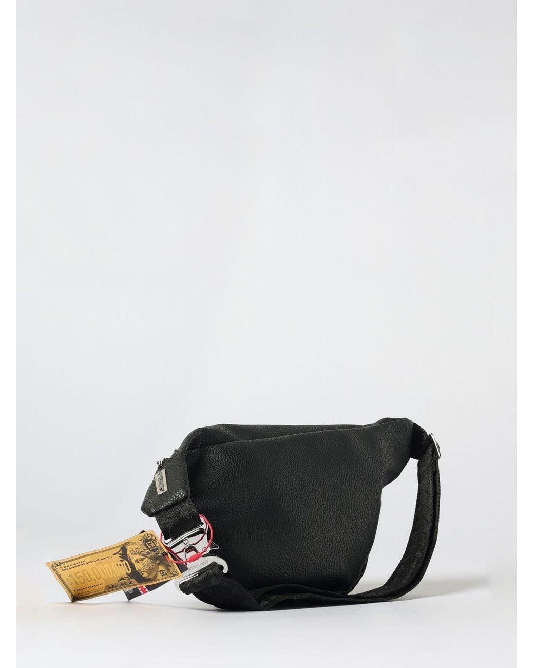 Sprayground White Belt Bag for men
