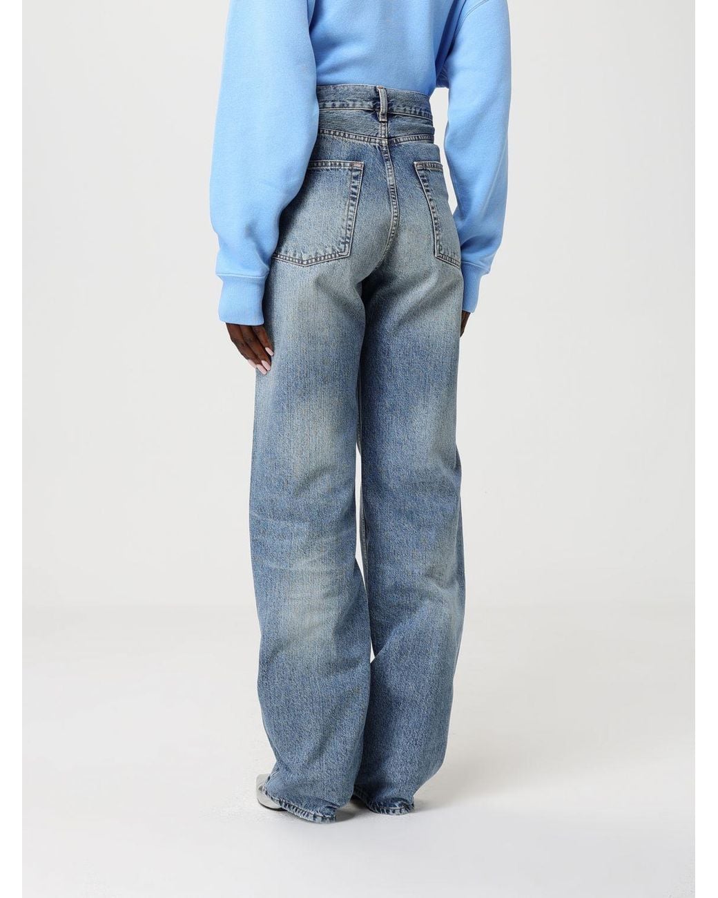 FRAME Blue The Stack Jeans