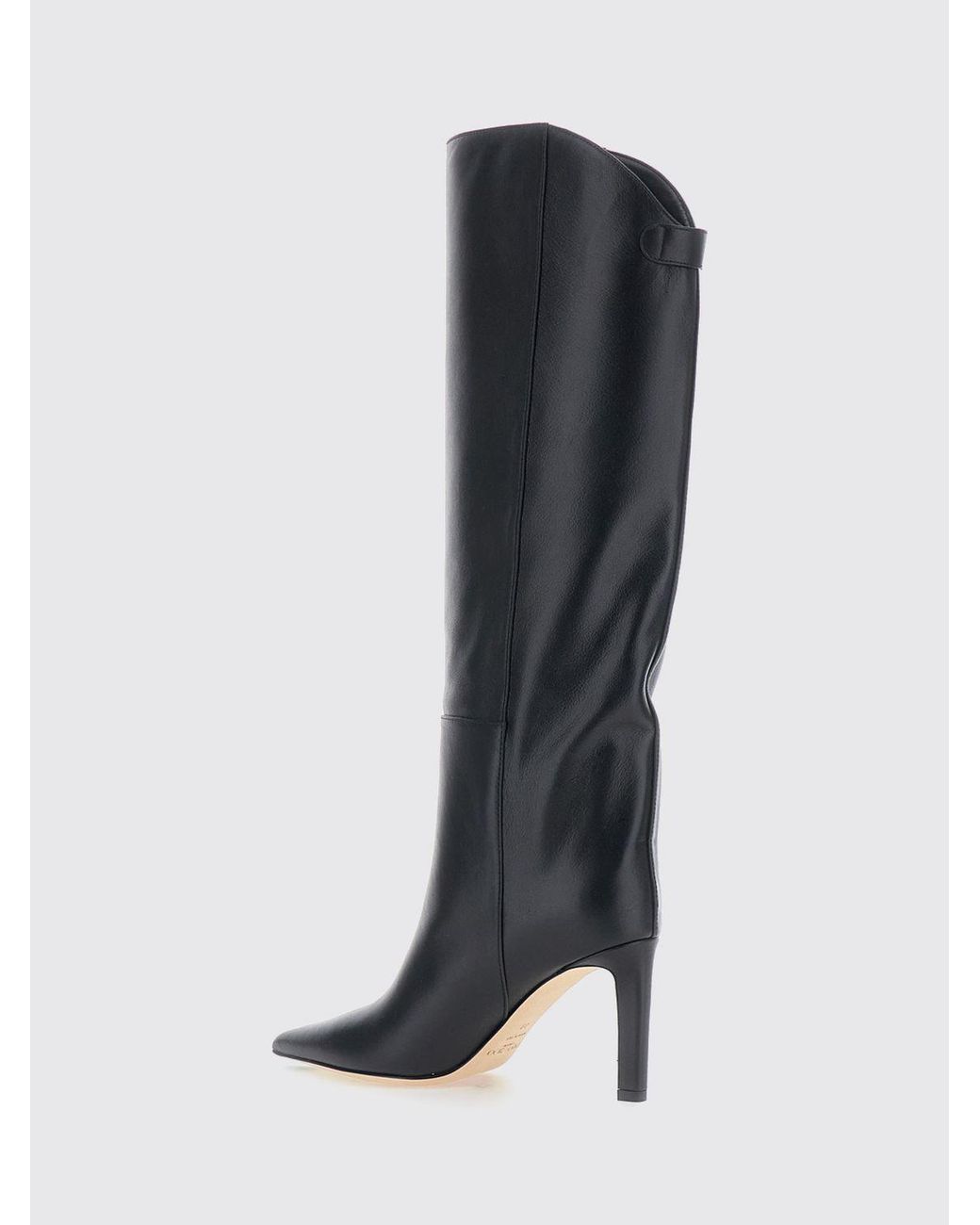 Jimmy Choo Black Alizze Knee-High Boots