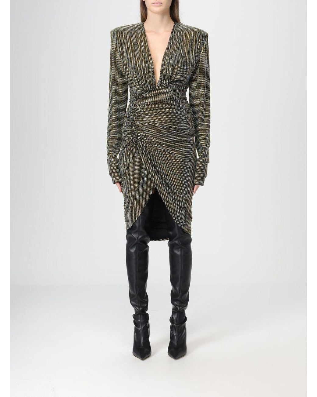 Alexandre Vauthier Green Dress