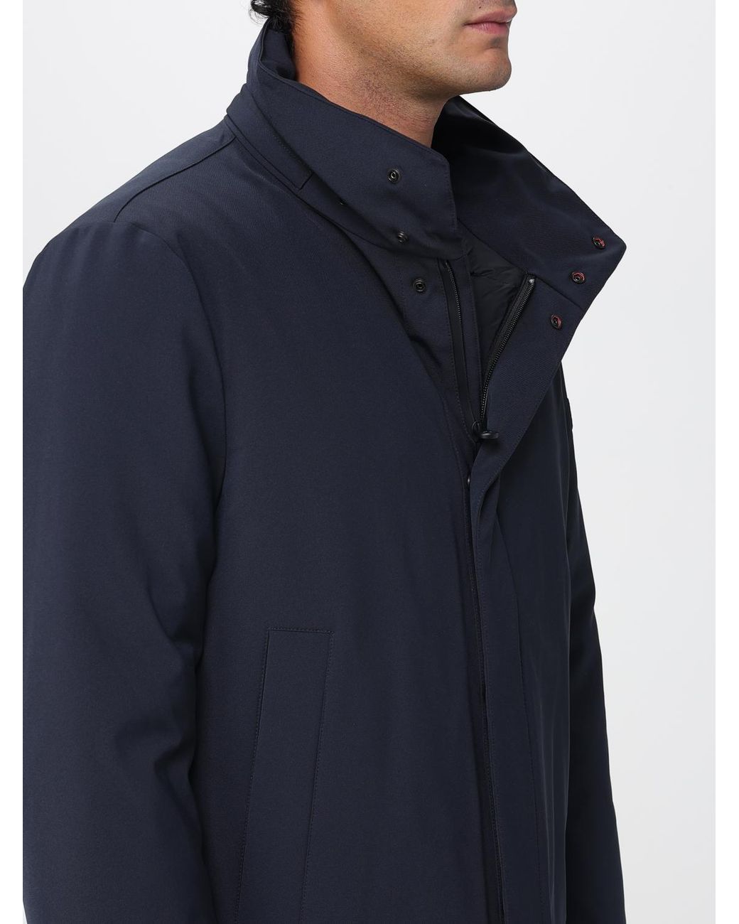 Peuterey Blue Coat for men