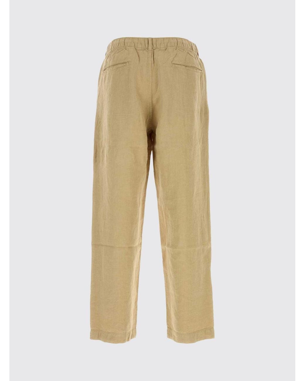 Polo Ralph Lauren Natural Slim Fit Linen Drawstring Trousers for men
