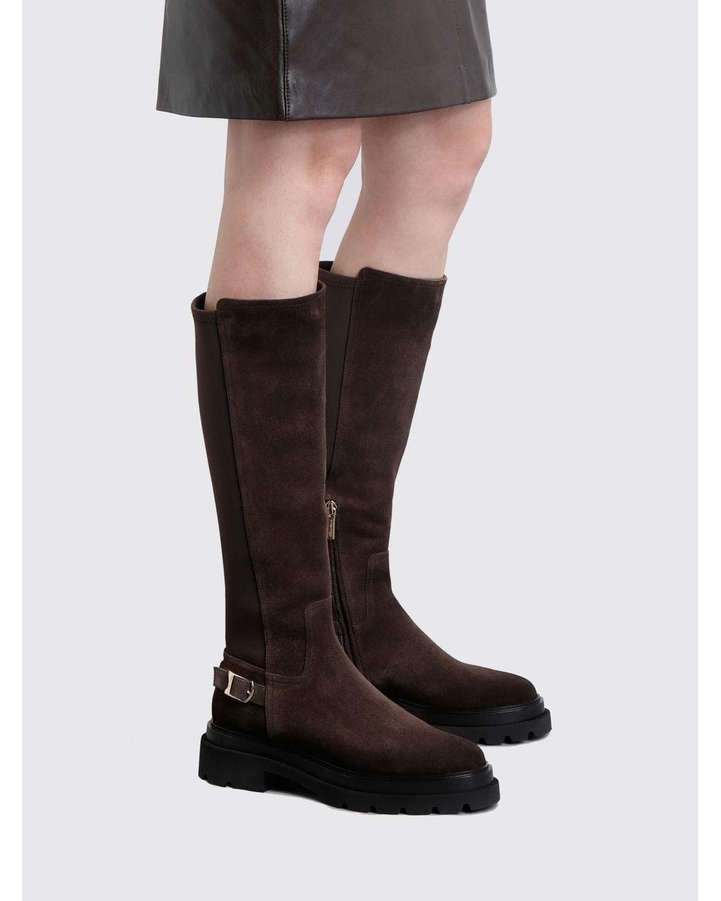 Santoni Brown Boots