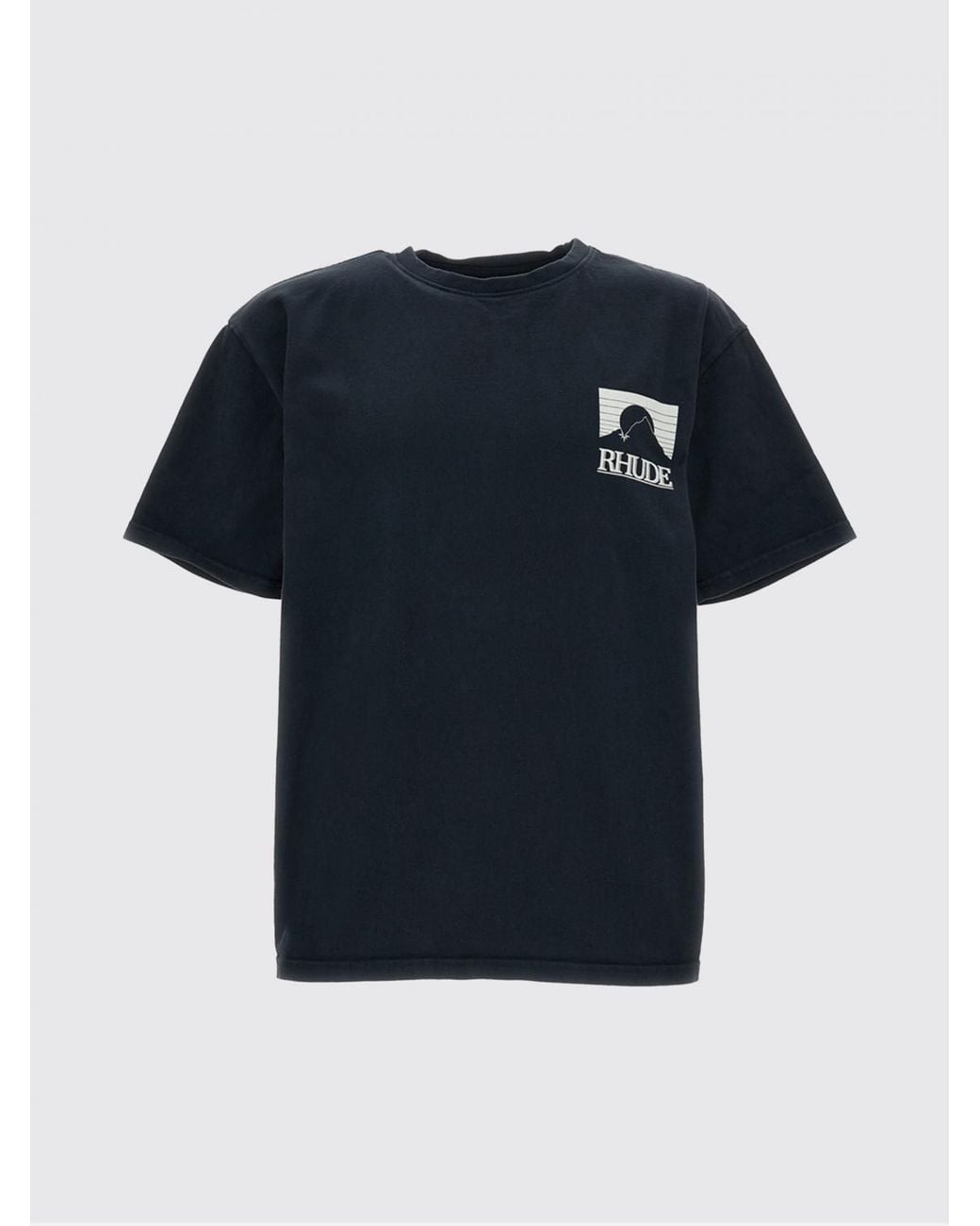Rhude Black T-Shirt for men