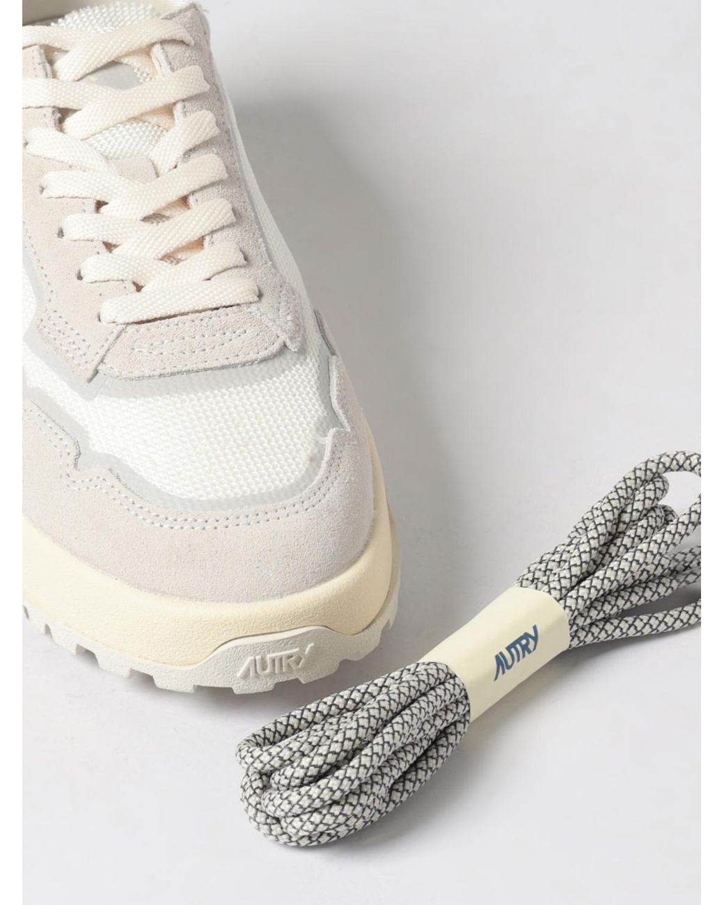 Autry Natural Wildpace Low Suede And Mesh Sneakers for men