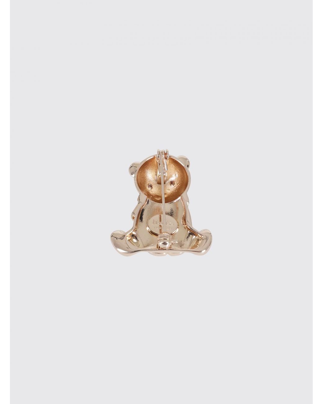 Max Mara White Teddy Scarf Brooch