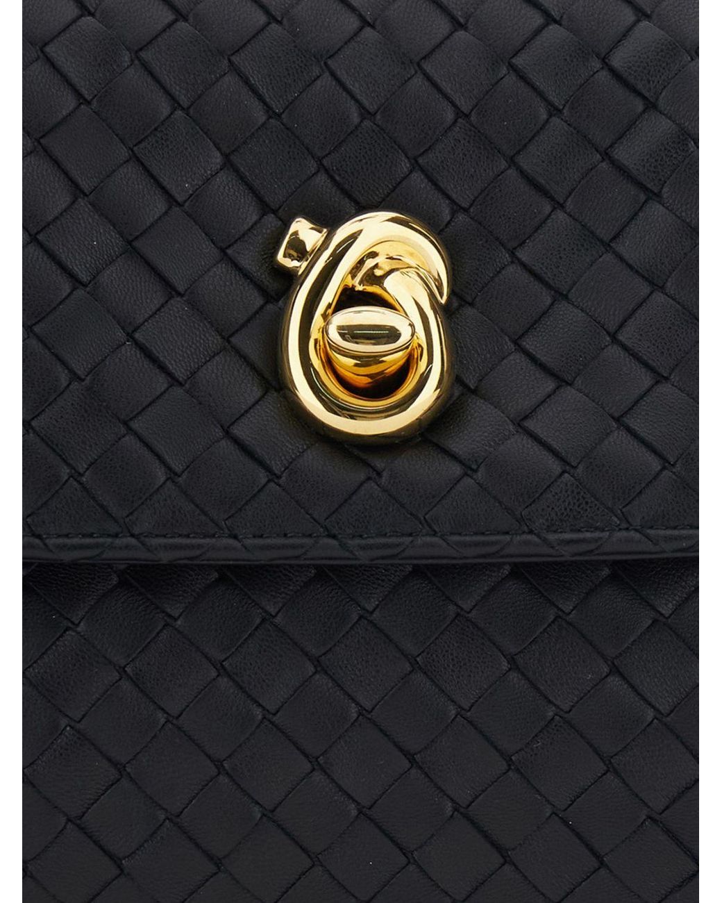 Bottega Veneta Black Madison Shoulder Bag