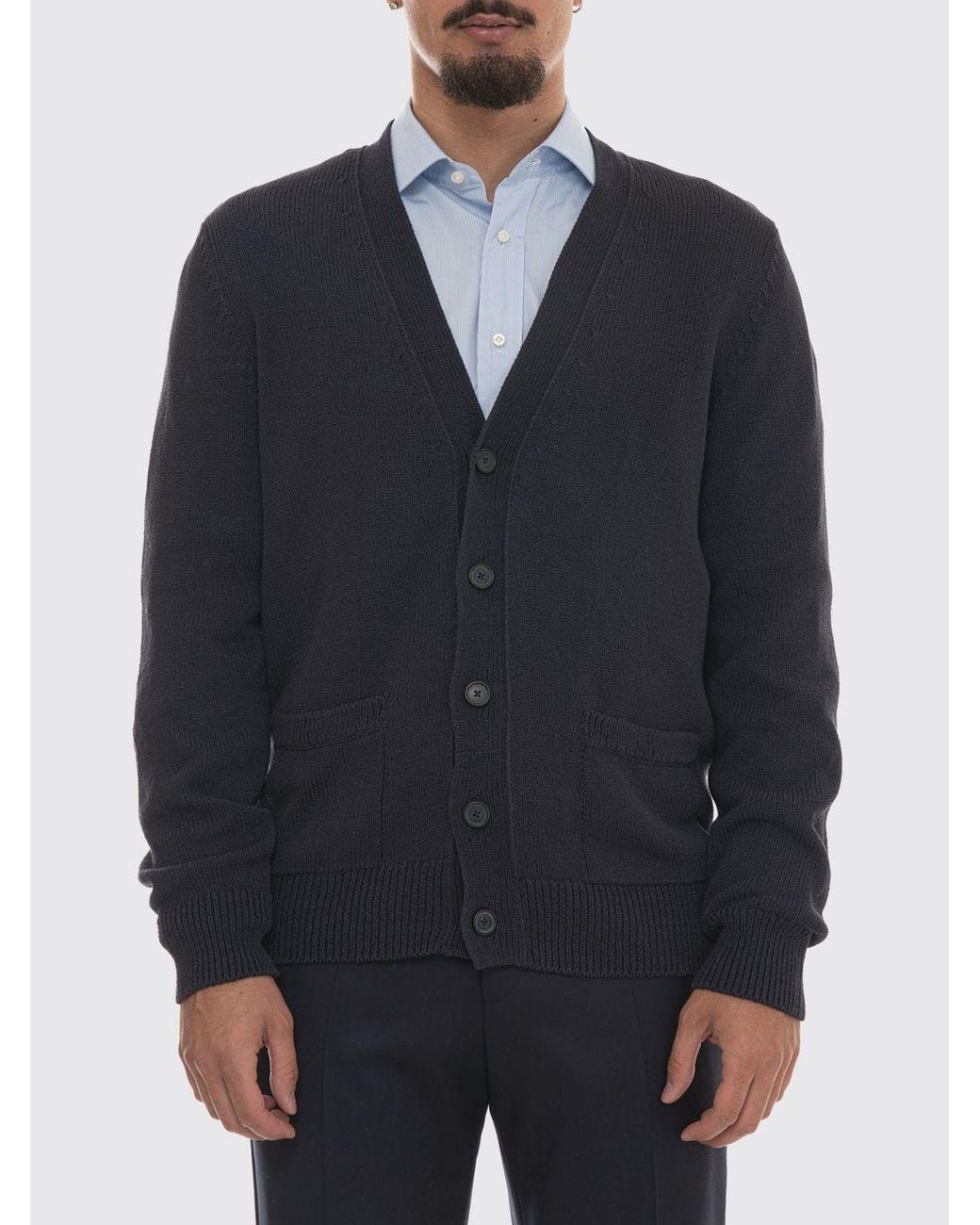 HUGO Blue Sweater for men