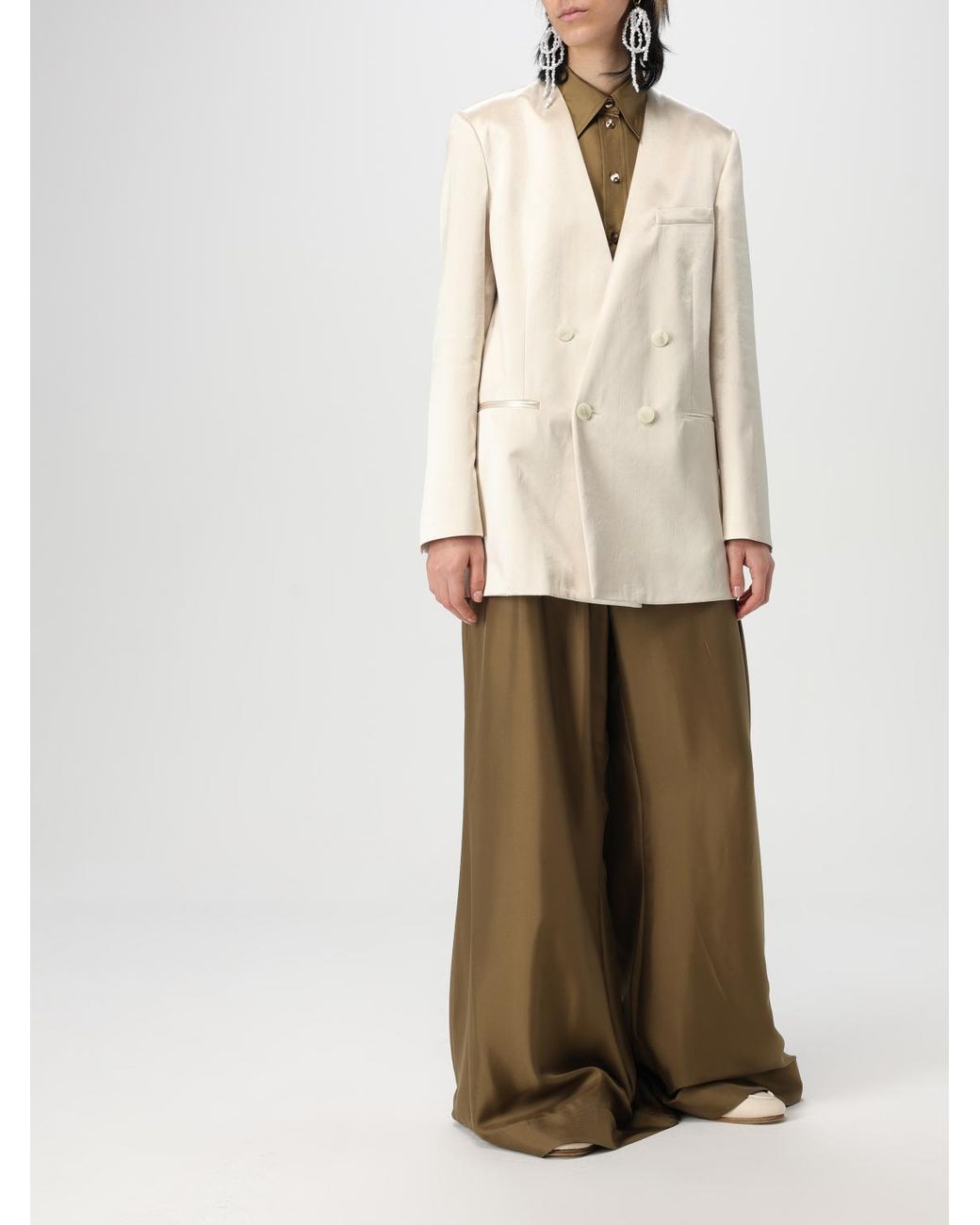 Philosophy Di Lorenzo Serafini Natural Blazer