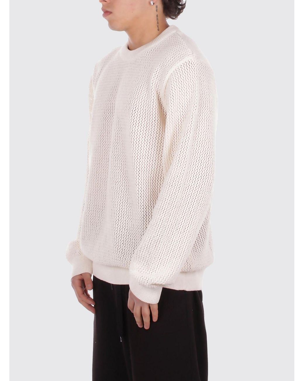 Carhartt White Cotton Blend Pullover for men