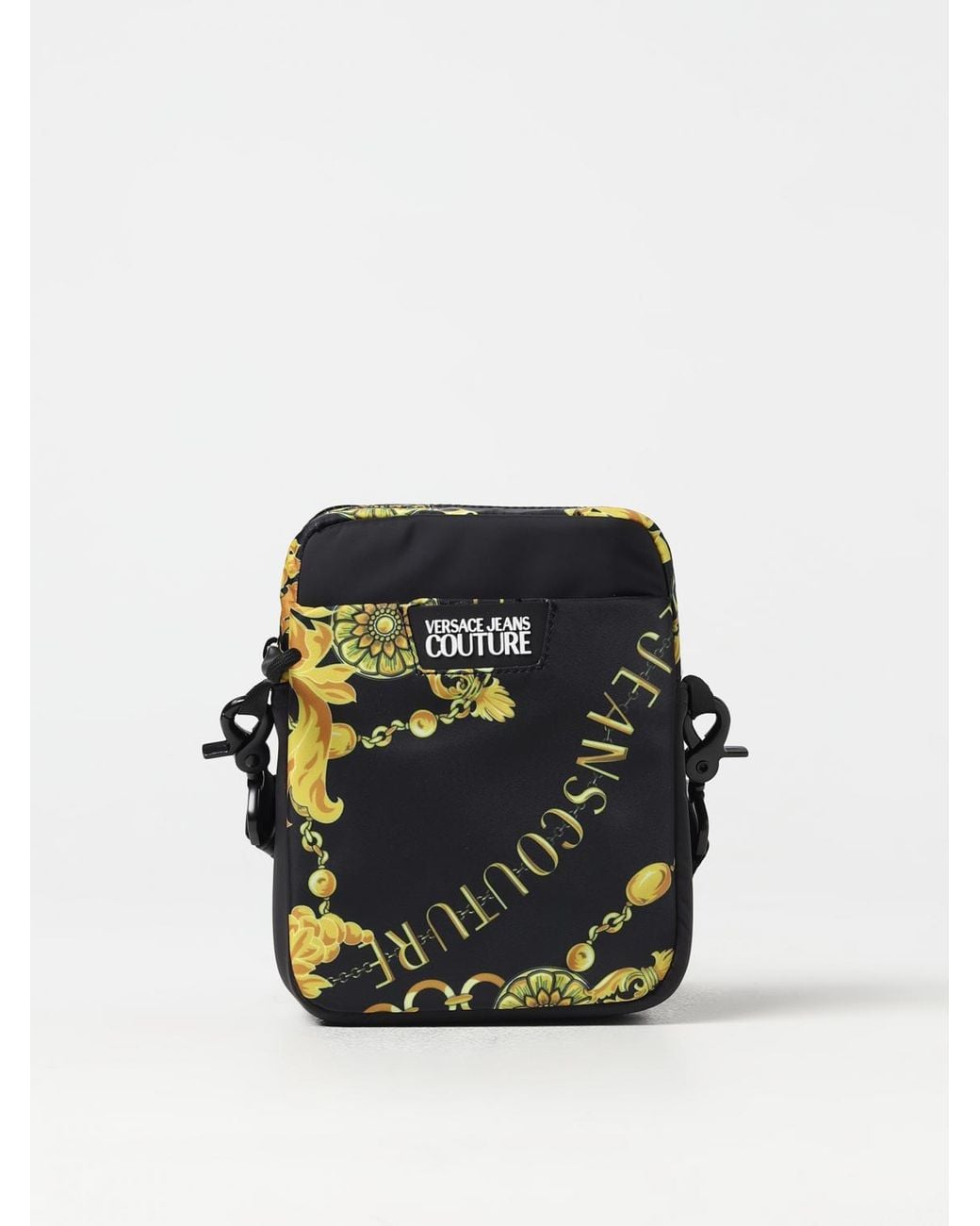 Versace Jeans Couture Black Shoulder Bag for men