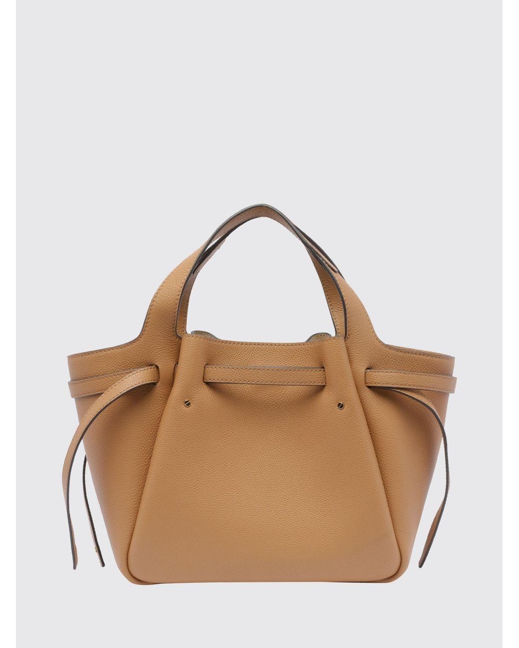 Tory Burch Natural Romy Calf Leather Handbag