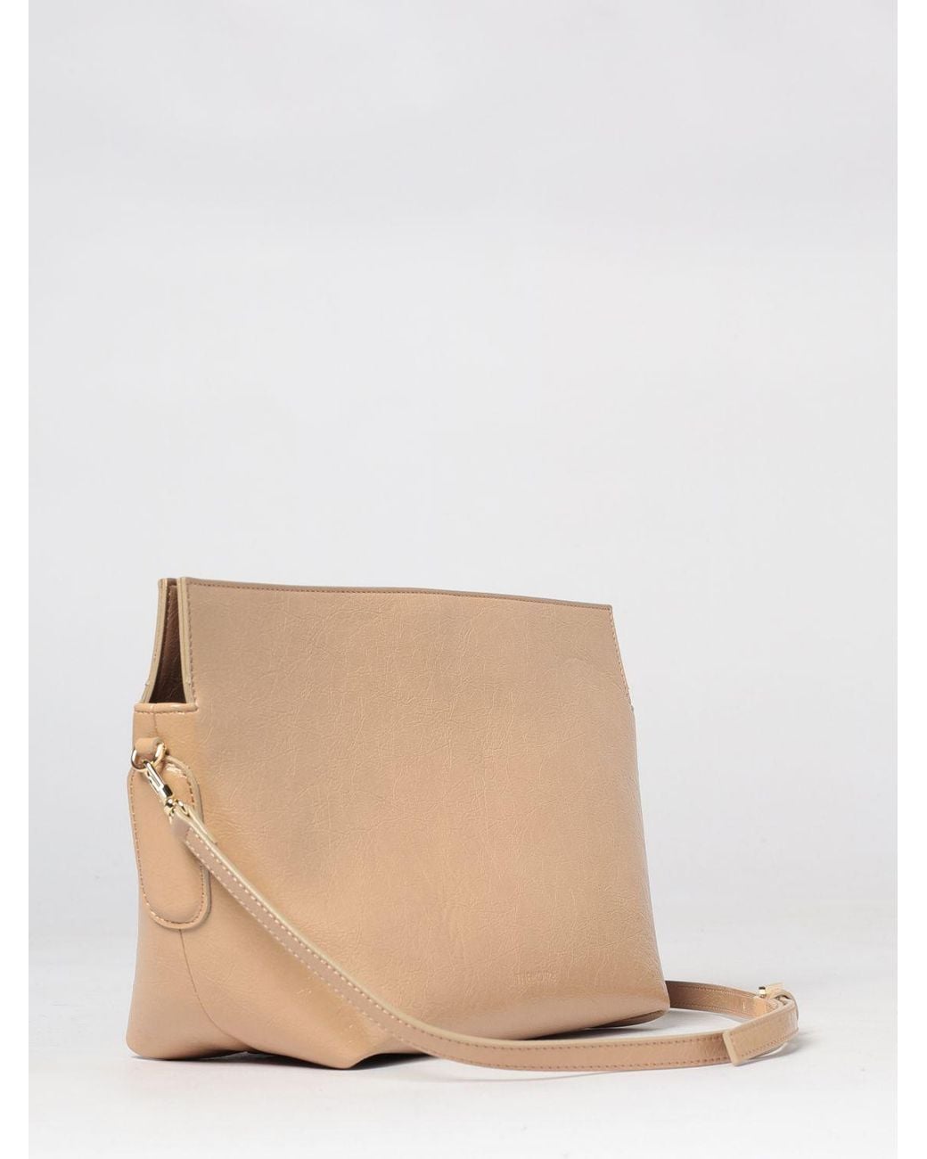 THEMOIRÈ Natural ThemoirÈ Zoe Vegan Leather Clutch With Removable Strap And Pouch