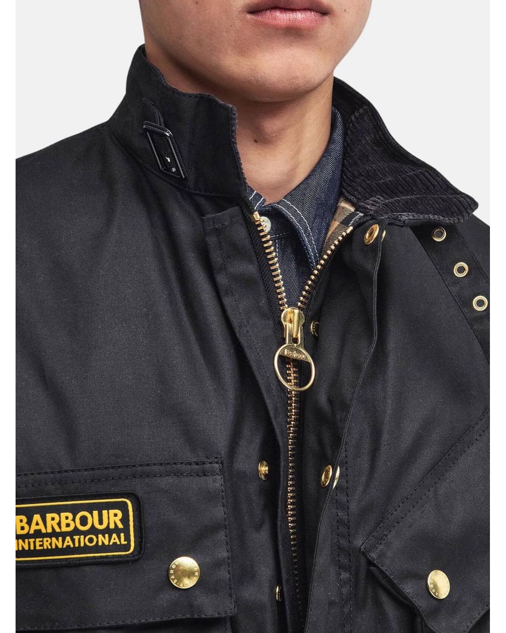 Giacca Utility di Barbour in Black da Uomo