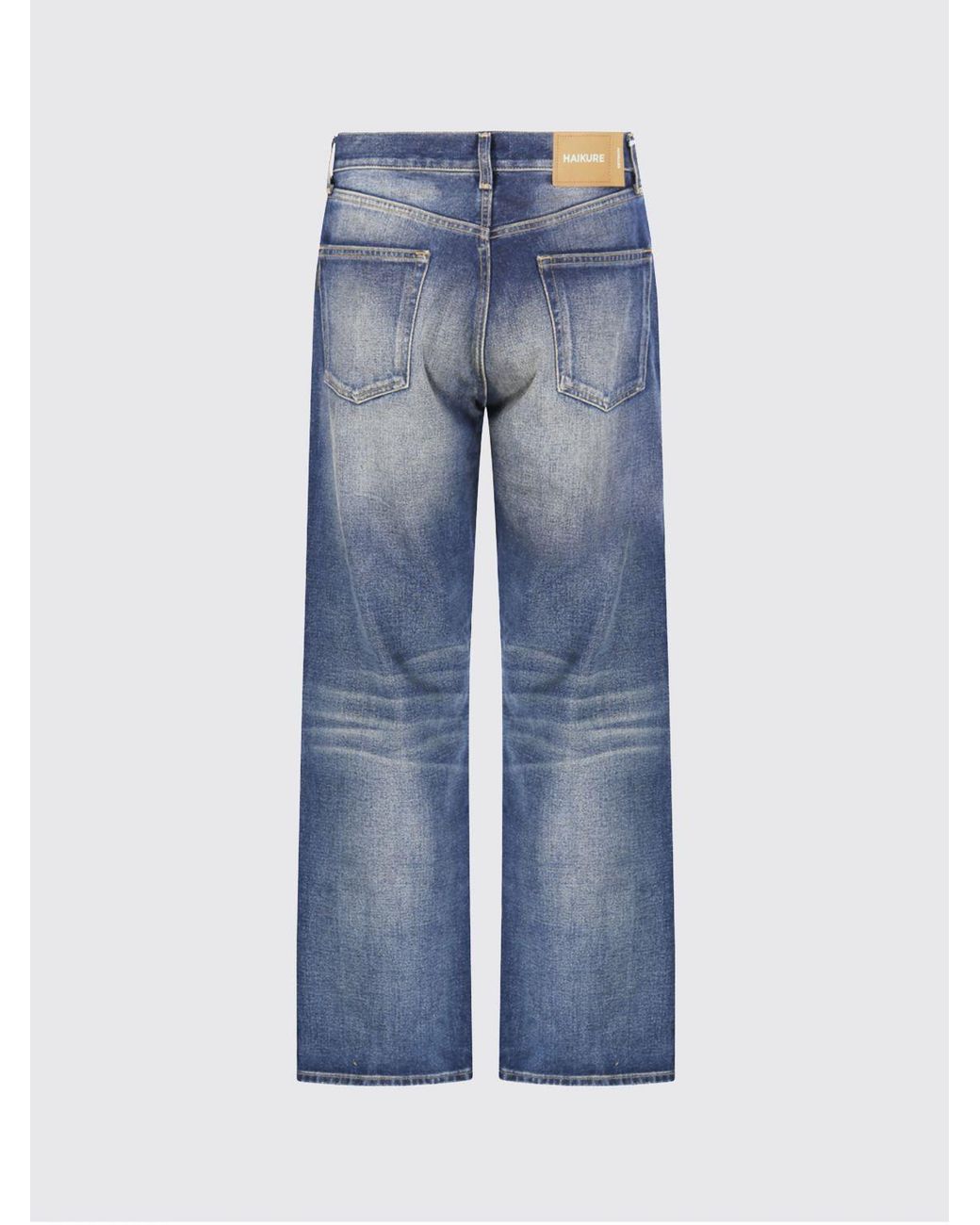 Haikure Blue Achilles Wide-Leg Jeans for men