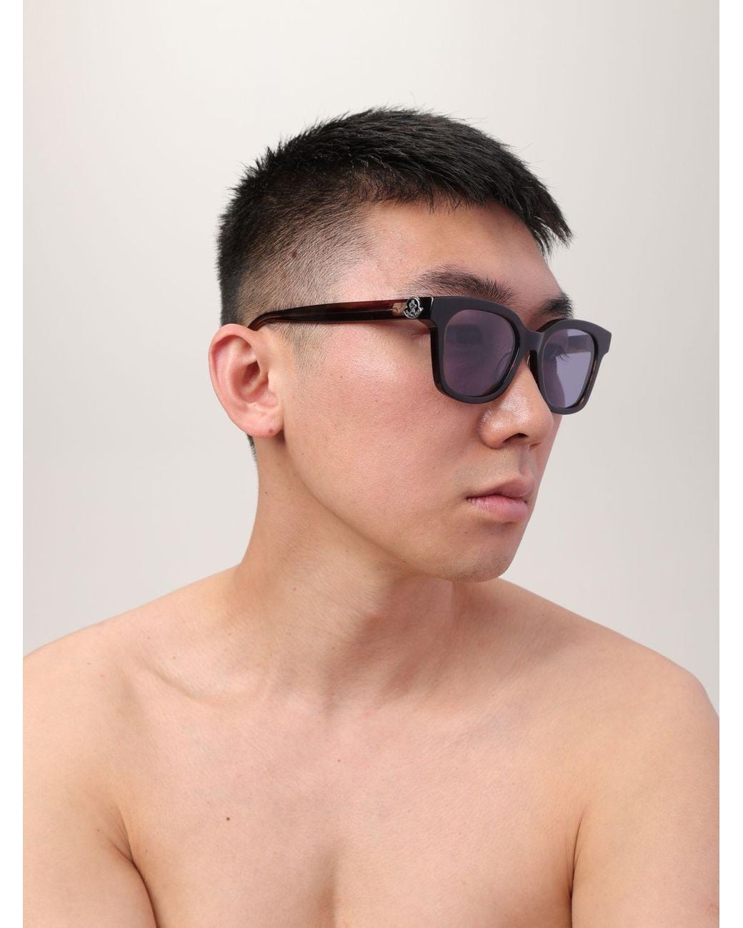 Occhiali Da Sole Audree di Moncler in Natural da Uomo