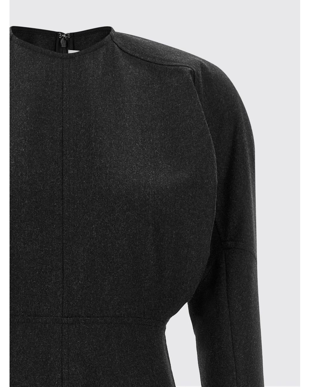 Victoria Beckham Blue Dolman Midi Dress