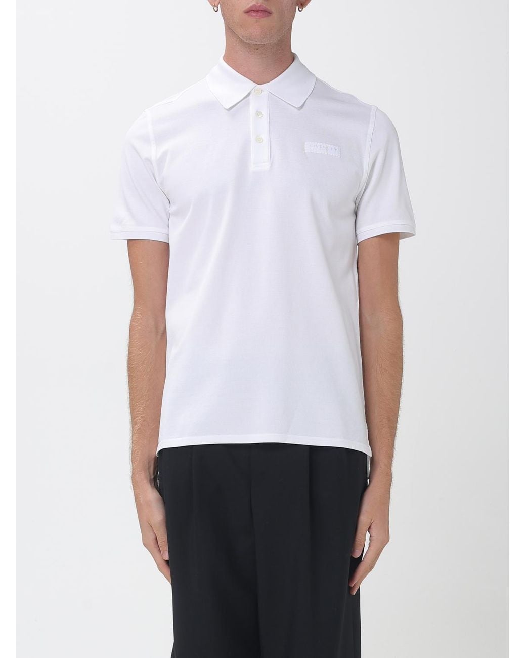Givenchy White Polo Shirt for men