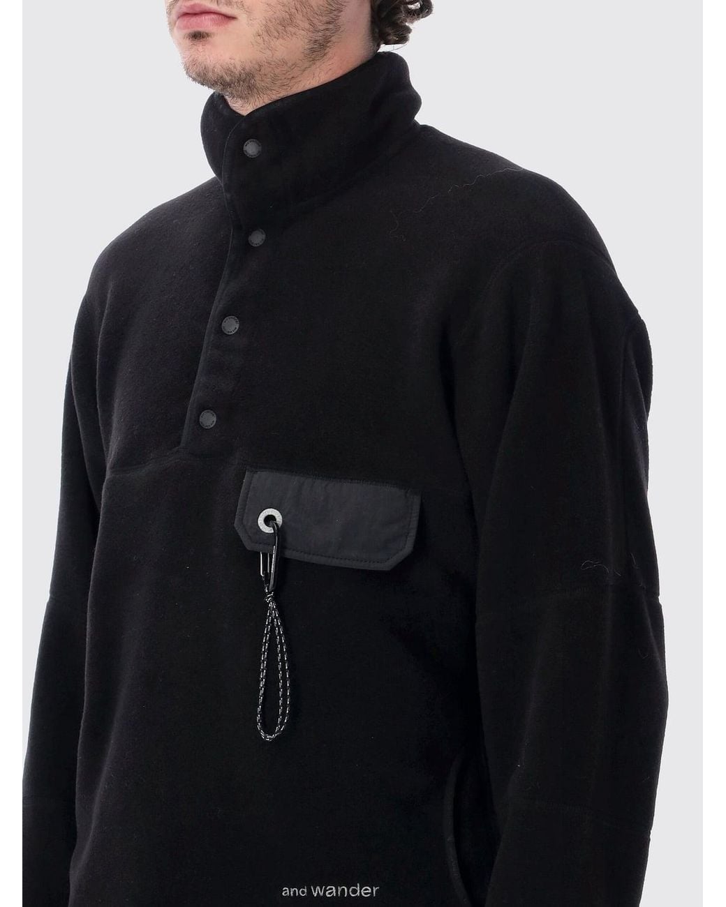 And Wander Blue Sweater for men