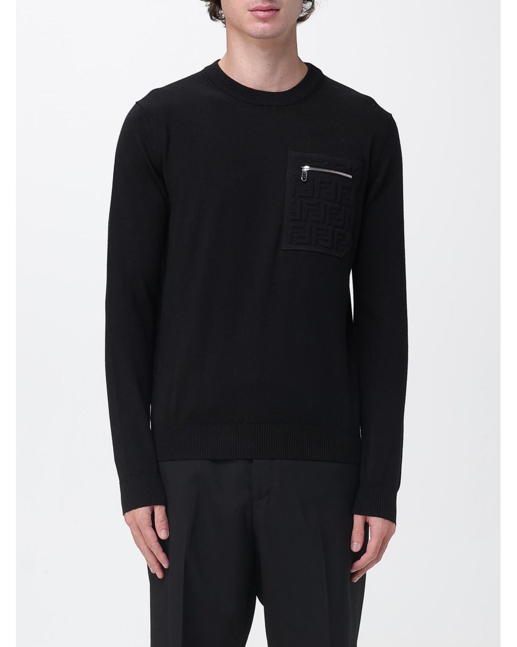 Fendi Blue Jumper for men
