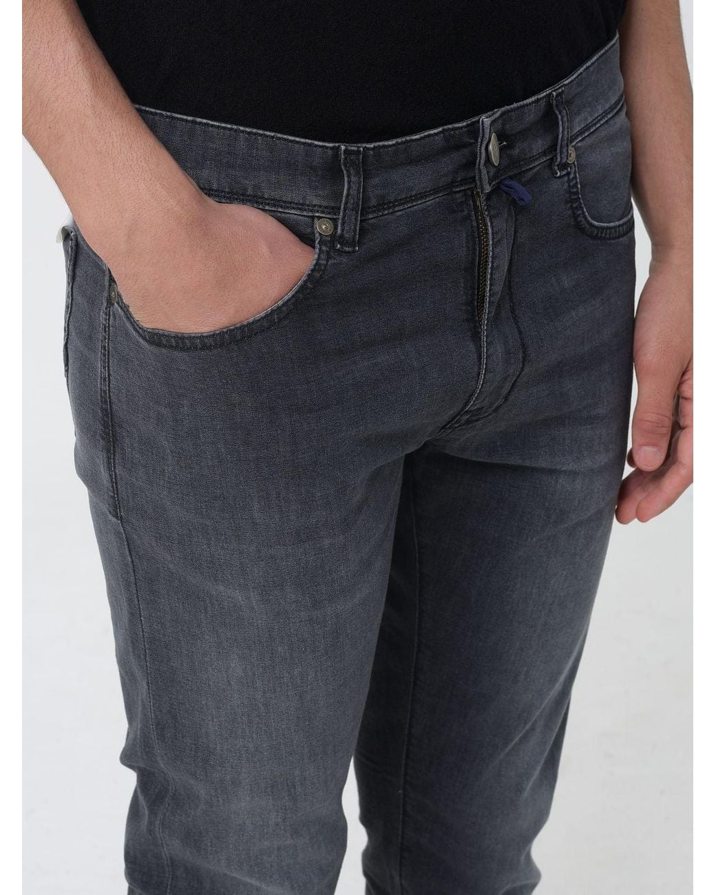 Incotex Blue Slim Fit Jeans for men