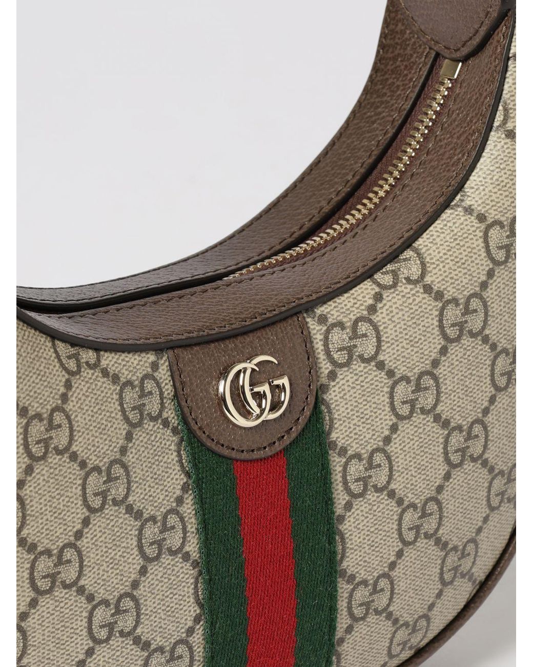 Gucci Natural Small Ophidia Shoulder Bag