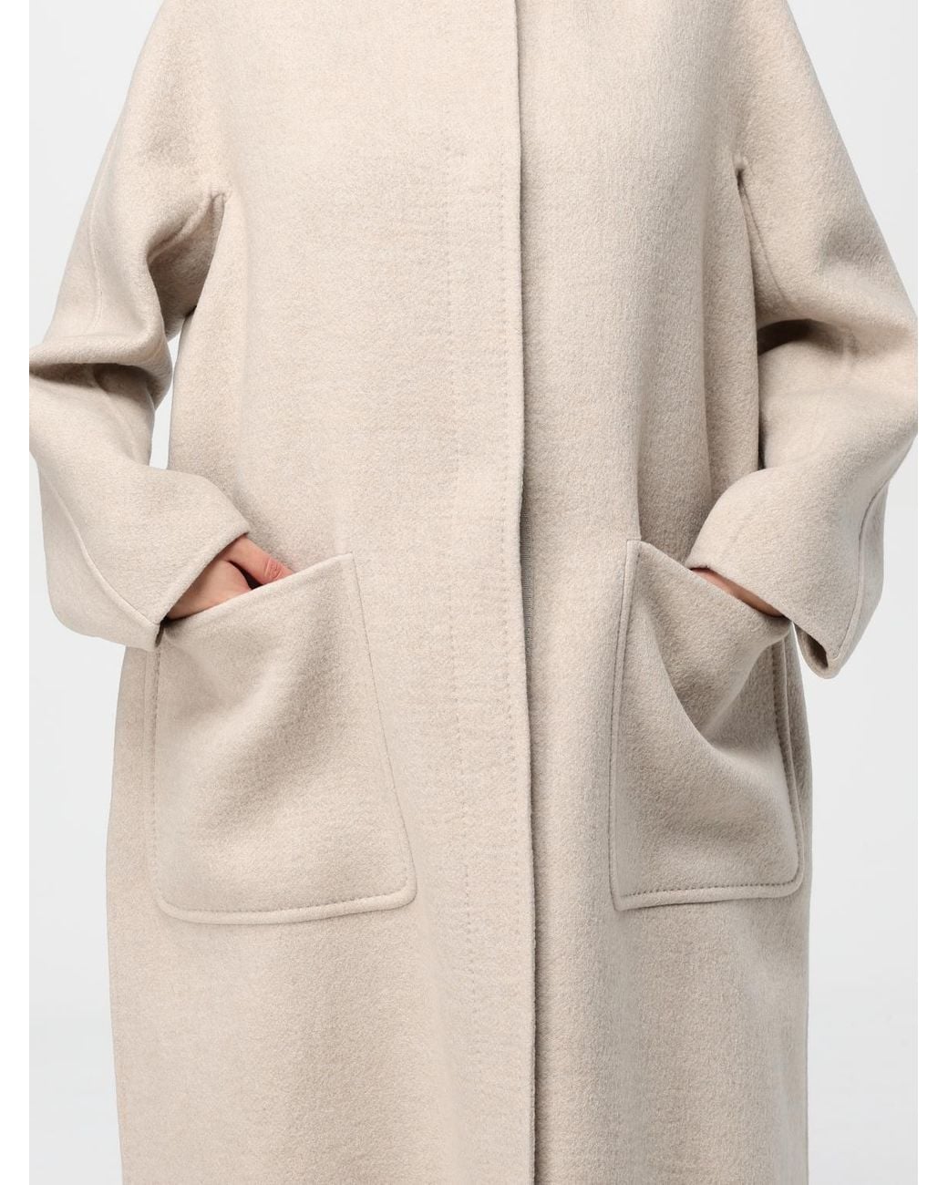 Abrigo Mujer Max Mara de color Natural