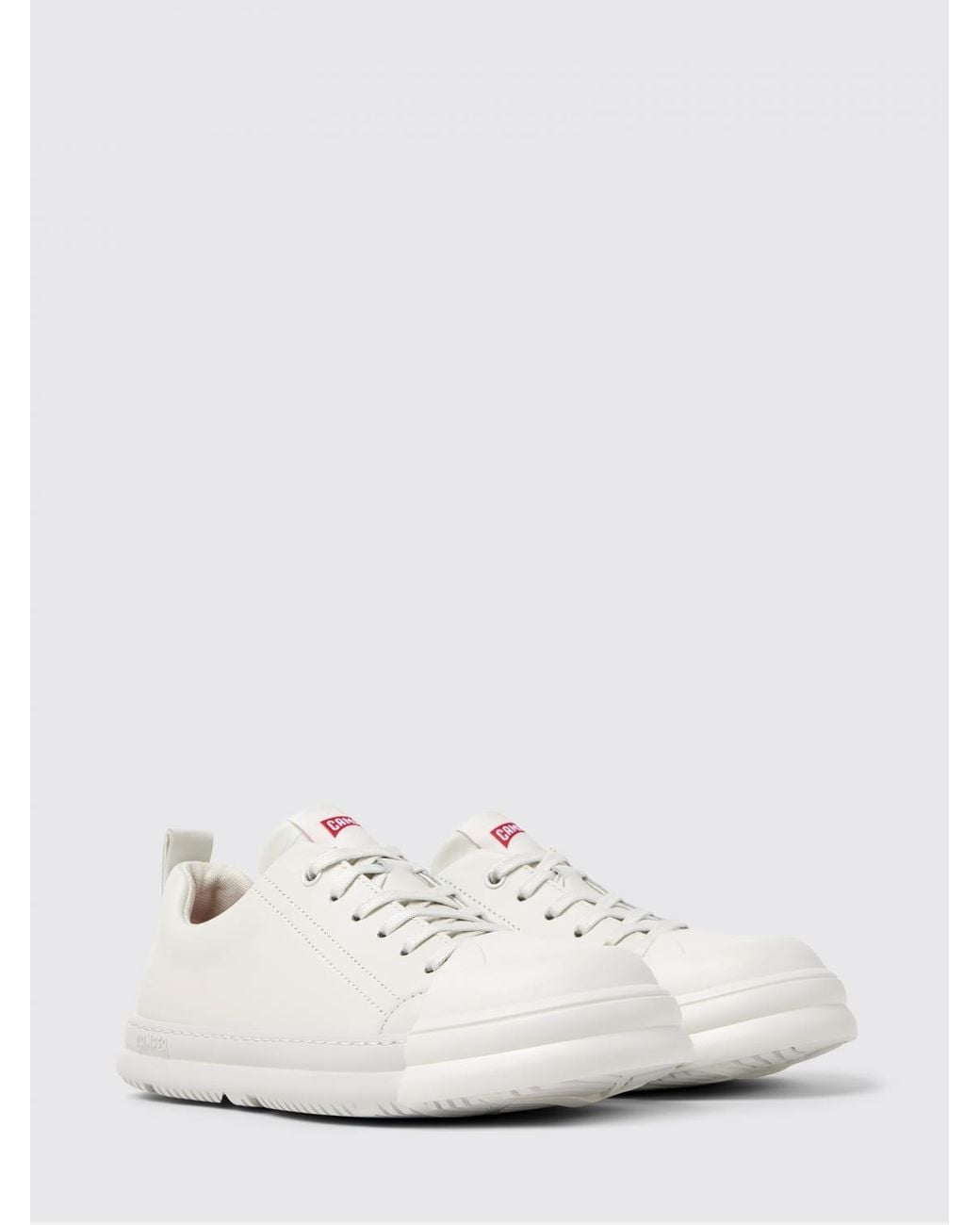 Camper White Junction Runner Leather Sneakers