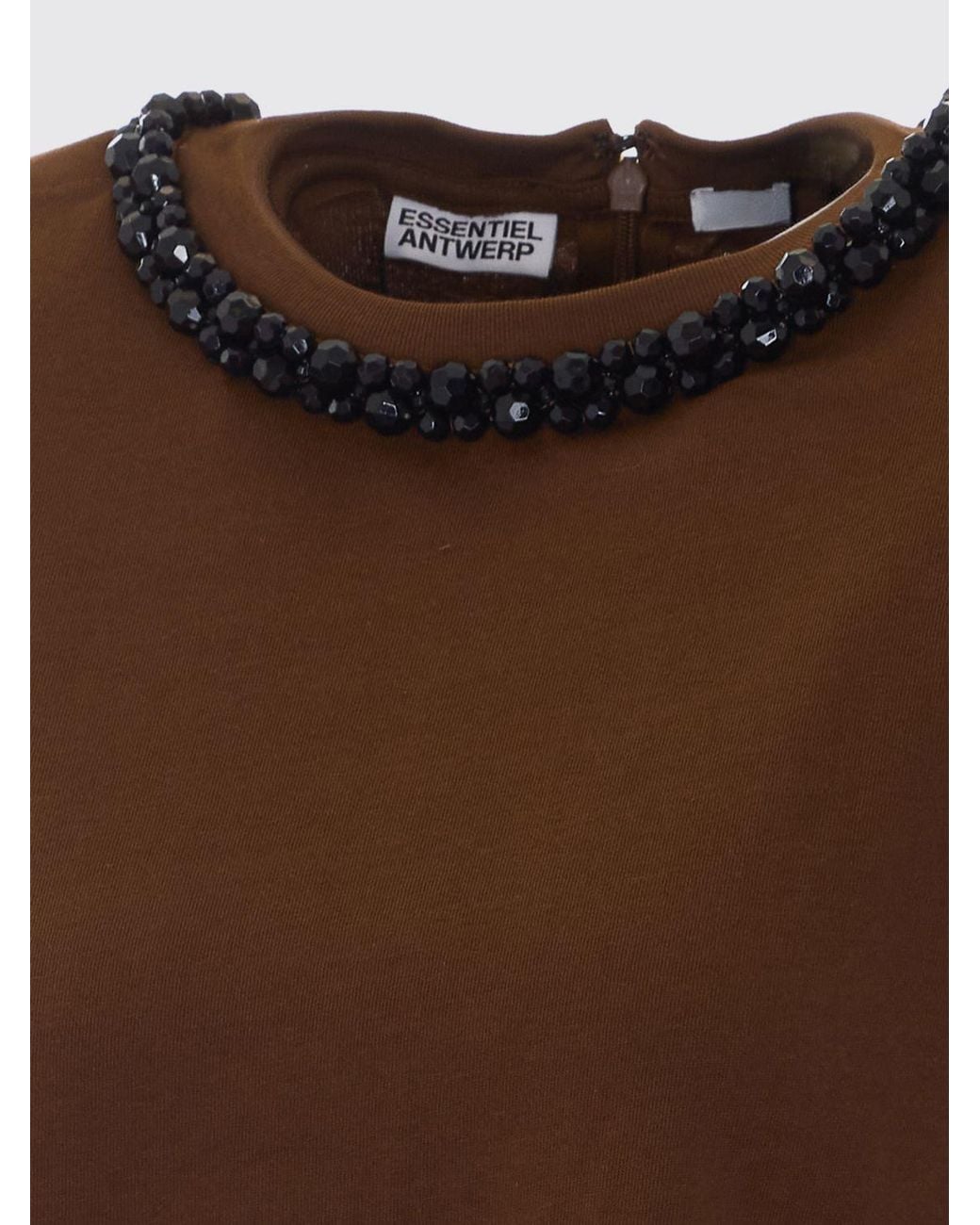 Essentiel Antwerp Brown Polo Shirt