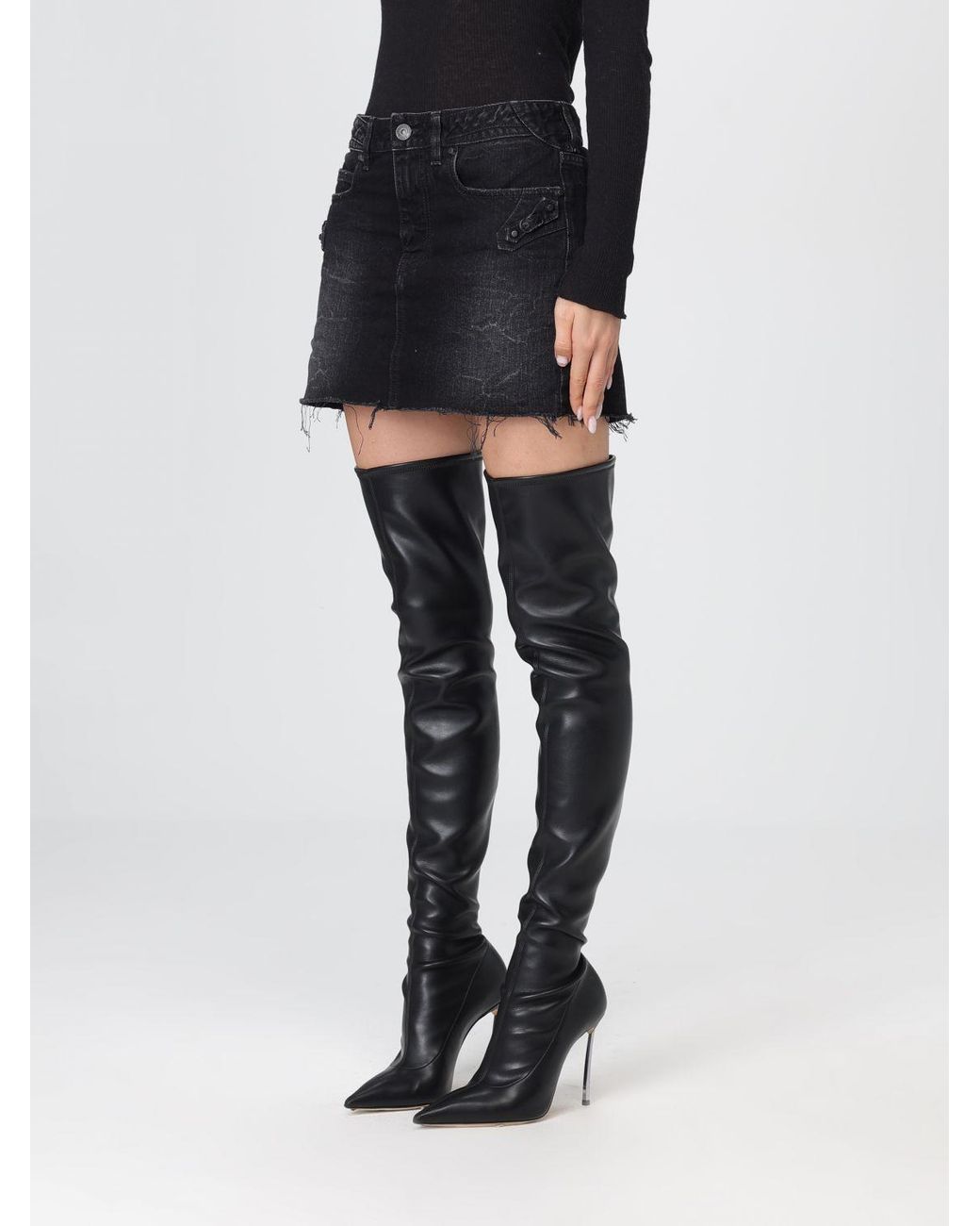 Balenciaga Black Skirt