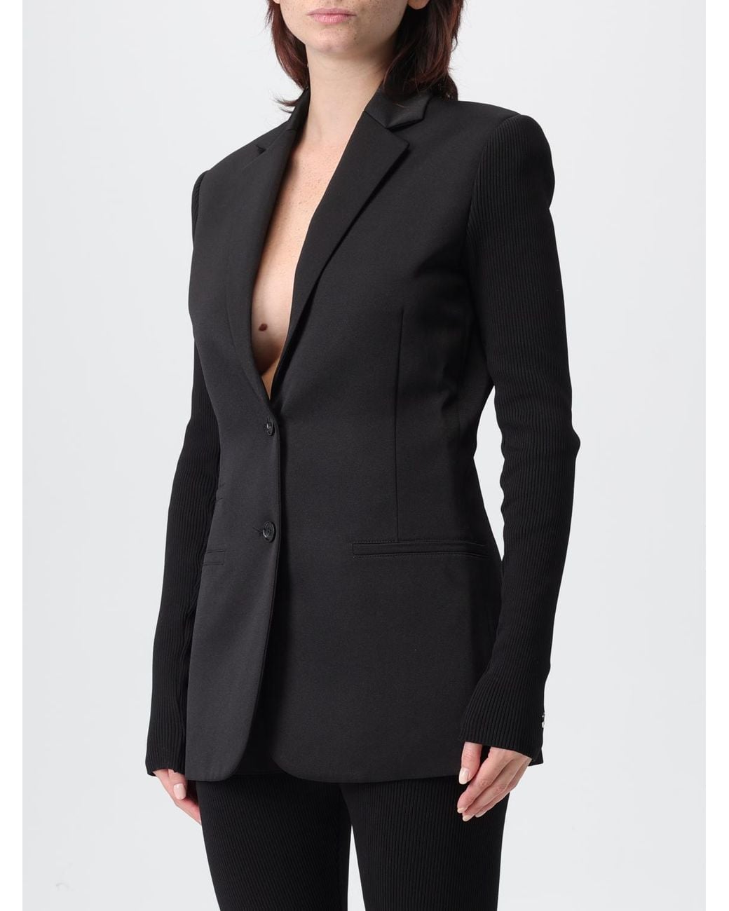 Americana Mujer Coperni de color Black