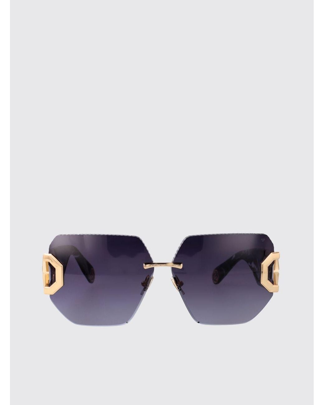 Philipp Plein Blue Sunglasses