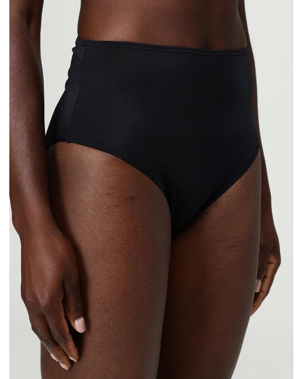 Kampos Black Bikini Bottom Swimsuit
