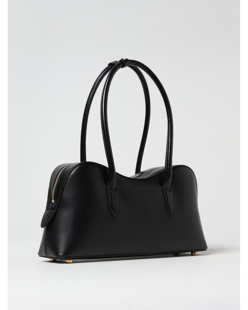 Stella McCartney Black Ryder Grained Faux Leather Bag
