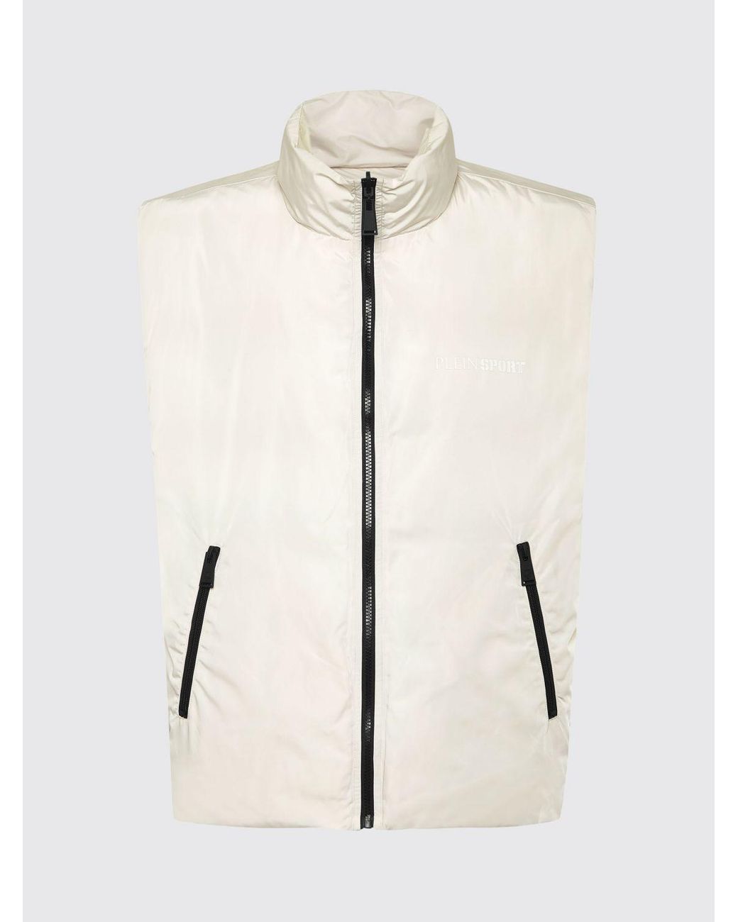 Philipp Plein Natural Padded Nylon Vest for men