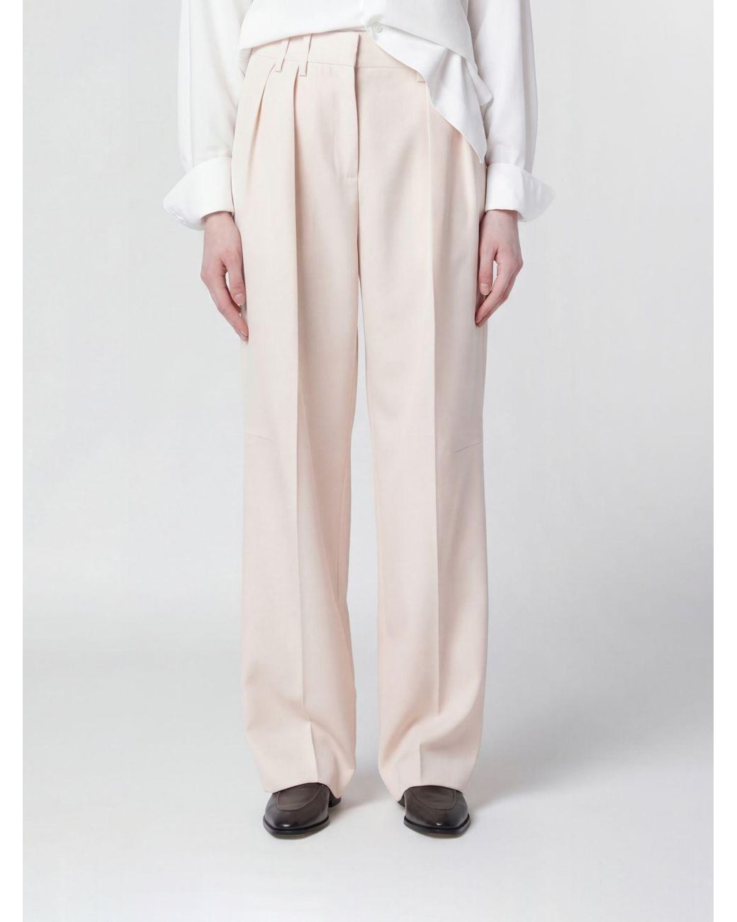 Jil Sander Pink Wool Pants
