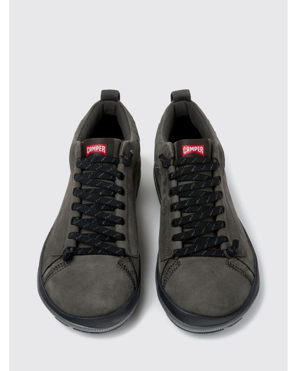 Camper Black Peu Pista Gm Outdoor Ankle Boots for men